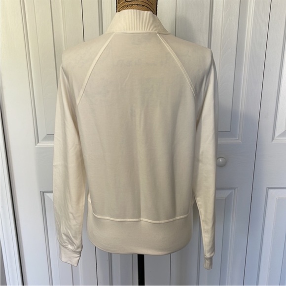 Athleta Eastbound V-Neck Sweatshirt in Magnolia S - Picture 7 of 9